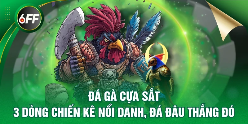 đá gà cựa sắt